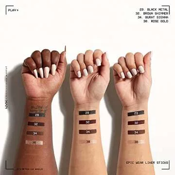 NYX PROFESSIONAL MAKEUP Epic Wear Liner Stick, Long-Lasting Eyeliner Pencil - Burnt Sienna