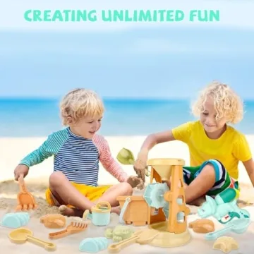 LBAIBB Sand Toys Set for Creative Beach Play and Fun