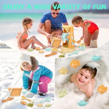 LBAIBB Sand Toys Set for Creative Beach Play and Fun