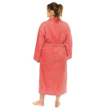 CTT Premium 100% Turkish Cotton Terry Cloth Bath Robe