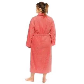 CTT Premium 100% Turkish Cotton Terry Cloth Bath Robe