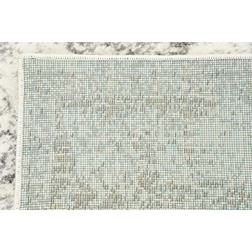 Unique Loom Sofia Collection Area Rug - Elegant Gray Beige