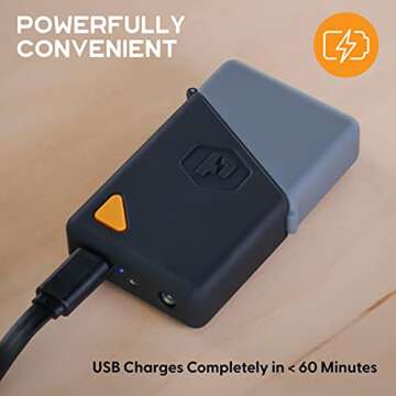 Power Practical Sparkr Mini Plasma Lighter 3.0 USB Rechargeable Windproof Electric Lighter and Flashlight, Lightweight Dual Arc Lighter for for BBQs,Candle,Camping-Outdoors Indoors [Upgraded]