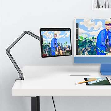 KU XIU Magnetic Arm Stand for iPad Pro 13" M4(2024)