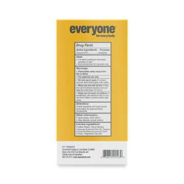 Everyone Hand Sanitizer Wipes, 1 Pack of 30 Towelettes, Coconut and Lemon, Plant Derived Alcohol with Pure Essential Oils, 99% Effective Against Germs