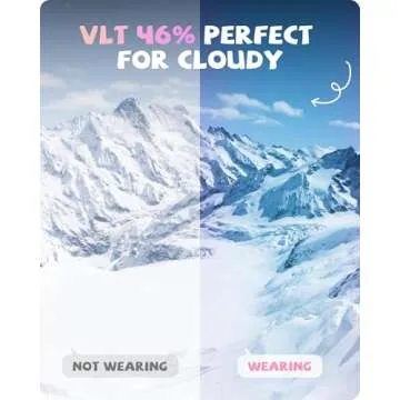 RIOROO Kids Ski Goggles with UV Protection for Ages 3-14