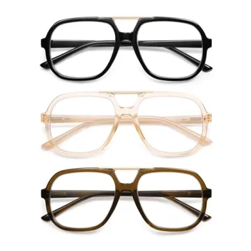 AMOMOMA Stylish Blue Light Blocking Glasses for Women