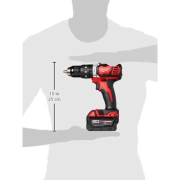 Milwaukee 2697-22 M18 18-Volt 1/2-Inch 2-Tool Combo Kit Includes Charger, Battery (2) and Bag