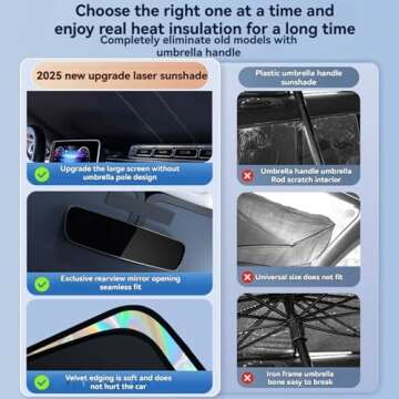 Nissan Altima Windshield Sun Shade for 2007-2025 Models