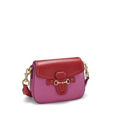 Gucci Pre-Loved Pink & Red Leather Shoulder Bag - Stylish Design