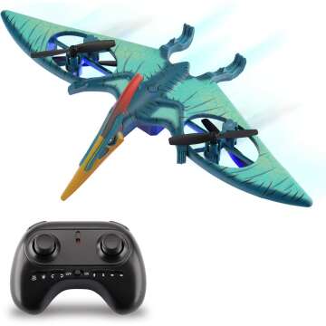 Pterosaur Dinosaur Drone - Fun Quadcopter for Kids