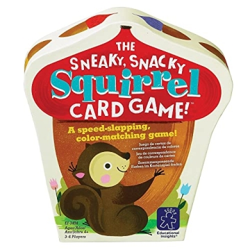 Sneaky, Snacky Squirrel Card Game for Fun Learning
