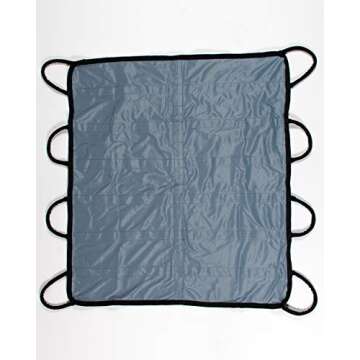 Patient Aid Portable Stretcher & Gurney with 8 Handles - 44" x 50" - EMS, Sports Medicine, Emergency...