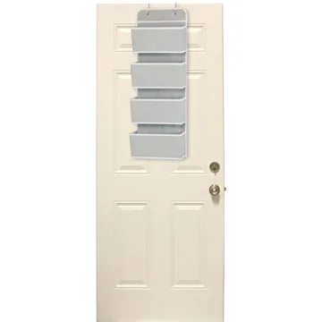 Simple Houseware 4 Pocket Over The Door Organizer