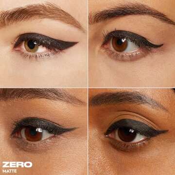 URBAN DECAY 24/7 Glide-On Waterproof Eyeliner Pencil (Zero - Black Matte), Smudge-Proof, Transfer-proof, Long-lasting Colored Eye Liners, Hydrating Vitamin E, Cruelty-free - 0.04 oz