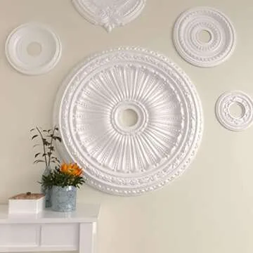 Elegant Ekena Ceiling Medallion for Stunning Home Decor