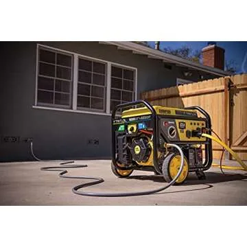 Champion 10,000W Electric Start Tri-Fuel Generator