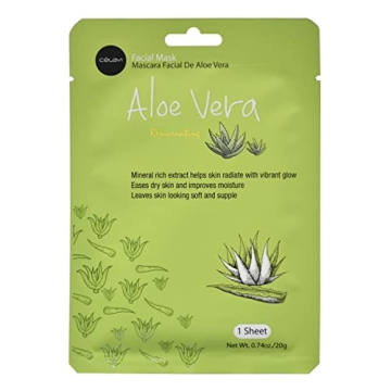 Celavi 12 Pack Facial Masks for All Skin Types