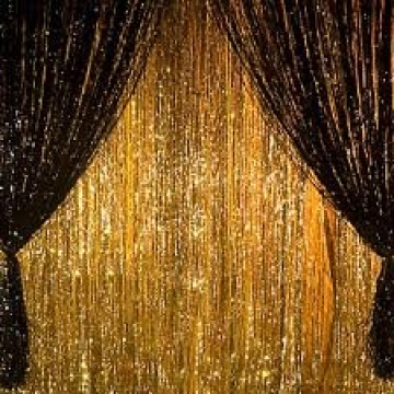 Adorox Metallic Foil Curtains for Amazing Event Decor