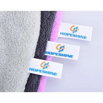 HOPESHINE Hair Drying Towel Twist Women's Soft Shower Microfiber Towels for Hair Turban Wrap Fast Dr...