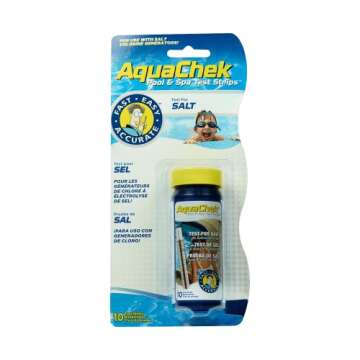 AquaChek Salt Test Strips - Quick & Accurate Pool Testing
