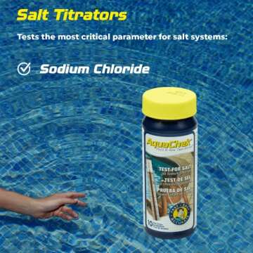 AquaChek Salt Test Strips - Quick & Accurate Pool Testing