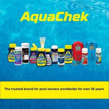 AquaChek Salt Test Strips - Quick & Accurate Pool Testing