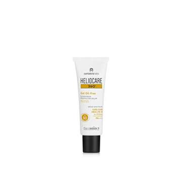 Heliocare 360 Oil-Free Gel SPF 50 50ml / Gel Sunscreen For Face/Daily UVA UVB Visible light Infrared...