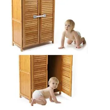 4PCS Baby Safety Cabinet Locks - Childproof Your Home Easily