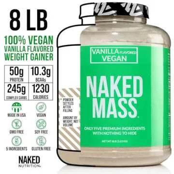 Naked Vegan Weight Gainer - Clean, Caloric & Nutrient-Dense
