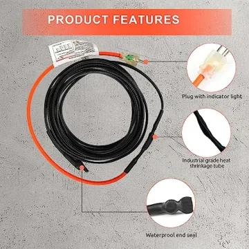 HEATIT Heating Cable Prevents Frozen Pipes - Energy Efficient