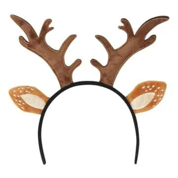 2024 Women Deer Costume with Antlers & Face Paint Set