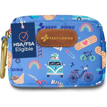 Keep Going Small Travel First Aid Kit for Kids - 60 Pieces