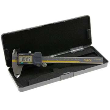 Digital Caliper with IP54 Protection and Depth Gauge