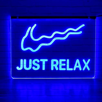FANDERRIN Laser Dotted Creative Neon Signs for Home Decor Light Up Personalized Decor for Bar, Bedro...