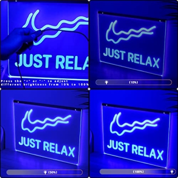 FANDERRIN Laser Dotted Neon Sign for Stylish Decor