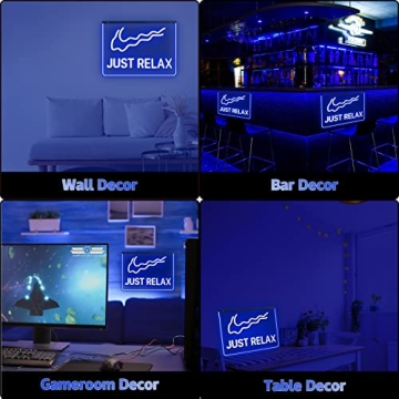 FANDERRIN Laser Dotted Neon Sign for Stylish Decor