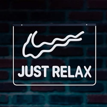 FANDERRIN Laser Dotted Neon Sign for Stylish Decor