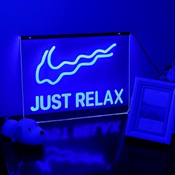 FANDERRIN Laser Dotted Neon Sign for Stylish Decor