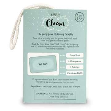 Shenanigames Adult Party Games: Keep It Clean - Create an Innocent Meaning for a Dirty Phrase - Choose Your own Level of NSFW - Adaptable for Work, College Parties, Bars & Game Nights.