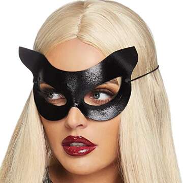 Leg Avenue Cat Mask - Perfect for Halloween and Cosplay