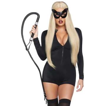 Leg Avenue Cat Mask - Perfect for Halloween and Cosplay