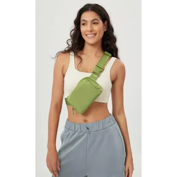 Stylish ODODOS Mini Belt Bag with Adjustable Strap