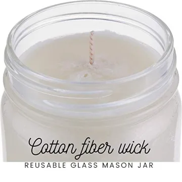 Nika’s Vanilla Bean Soy Candle - Long Burning & Non-Toxic