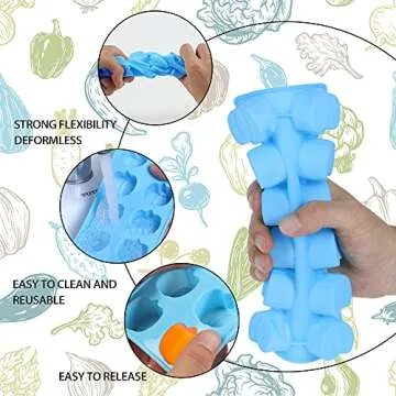 Fall Silicone Baking Mold Set for Cakes and Candies