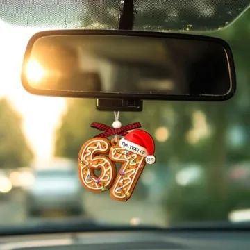 67 Gingerbread Christmas Ornament - Funny Meme Gift 2025