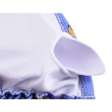 ninovino Floral Triangle Bikini Top Thong Swimsuit Tie Side Bikini Bottom Thong Gorgeous Retro 2 Piece Bathing Suit Tie Two Side Swimwear,Purple&Yellow Floral,S