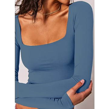 Stylish Long Sleeve Crop Top for Trendy Women