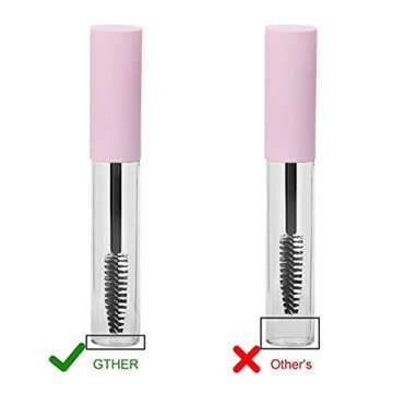 GTHER 10PCS 10ML Empty Mascara Tubes for DIY Beauty
