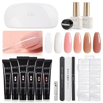 GAOY Poly Gel Nail Kit - All-in-One Starter Set